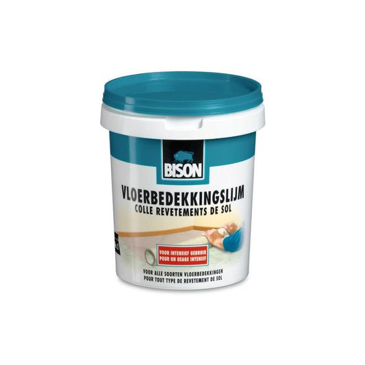 Bison vloerbedekkingslijm wit 1 kilo