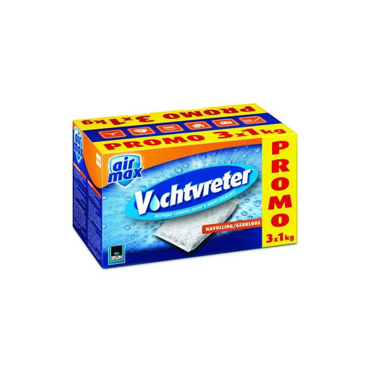 Bison Airmax vochtvreter navulling 3x1kg