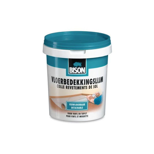 Bison vloerbedekkingslijm verwijderbaar 750gr