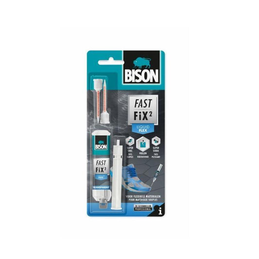 Bison 2-componentenlijm snelhardend 10gr